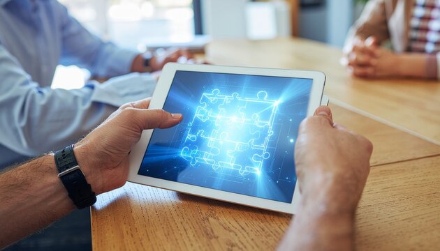 A clean, minimalist visual of a traditional weight scale perfectly balanced. On one side is a stylized icon of a briefcase/laptop (Work), and on the other is a stylized icon of a family/home/tree (Lif