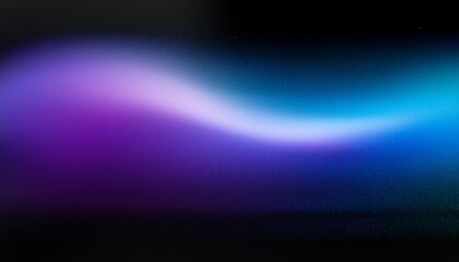 Blue Purple Gradient Abstract Element With Noise And Grainy Texture Isolated On Transparent Background