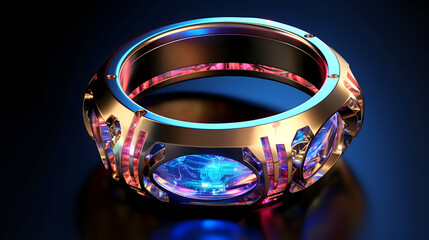 glass of water on black background