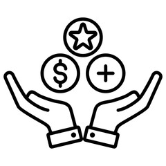 Benefit Outline Icon