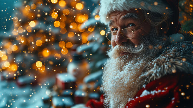 Santa Claus der Weihnachtsmann