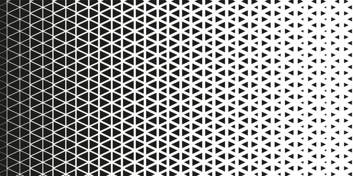Abstract Geometric Technology Background Vector Triangle Halftone Pattern. Triangular Half Tone Texture. Minimal Style Dynamic Technology Wallpaper which is currently popular