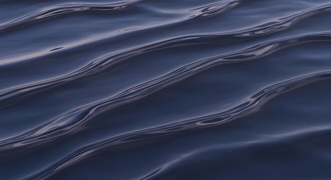 Stunning dark blue water ripples creating a calming, peaceful ocean background texture