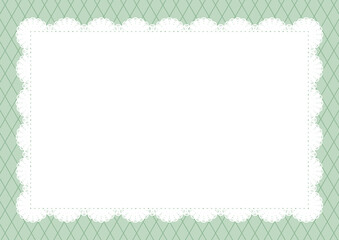 中央レース&times;チェック(グリーン)