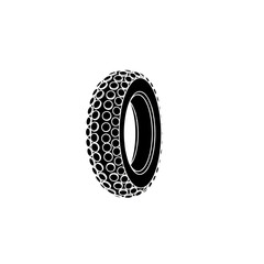 Tire Tread Pattern Vector Graphic