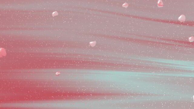 Pink petals cascading over horizontal textured lines suitable for nature backgrounds, spring designs, feminine concepts, beauty product promotions, or romantic themes.