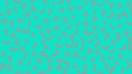 A vibrant animated pattern featuring lively turquoise spots and textured motion across a seamless background, perfect for modern digital design and multimedia projects.