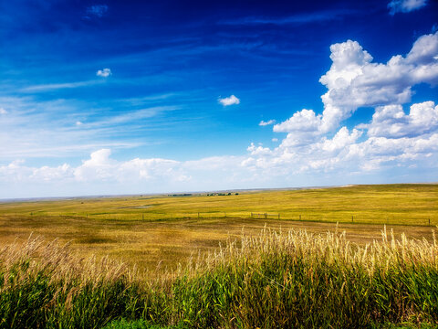 The Great Plains of South Dakota in Summer