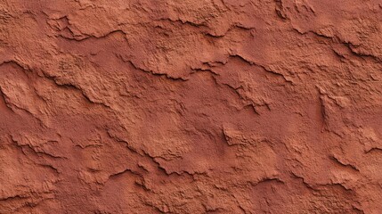 Fototapeta premium Textured Red Wall Surface with Natural Variations and Depth Ideal for Background or Design Elements in Creative Projects