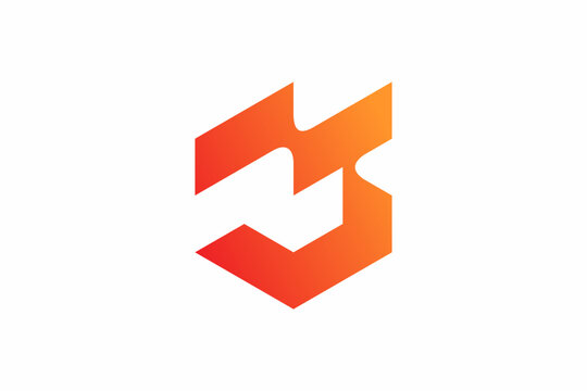 Letter JN Finance Logo 