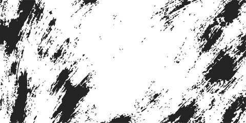 black and white abstract grunge paint splatter texture background