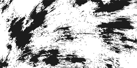 Abstract black ink splat grunge background texture pattern illustration design