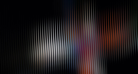 Vertical Ripple Pattern with Multicolor Gradient – Abstract Digital Distortion Art