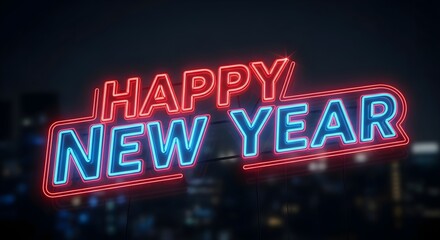 Neon Celebration Text