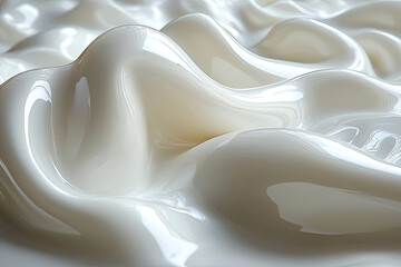 Tranquil Path of a Gentle White Arc