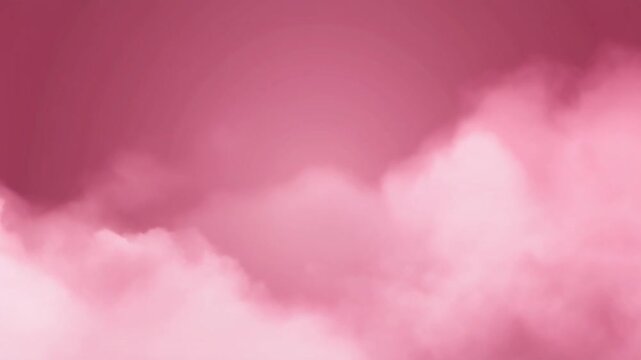 Seamless animation of a pink sky with soft white clouds moving slowly.&nbsp;This beautiful and calming background is suitable for a variety of creative projects, including music videos, presentations, d