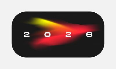 2026 new year celebration design for poster or banner