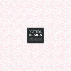 Seamless pink electronic circuit board line pattern