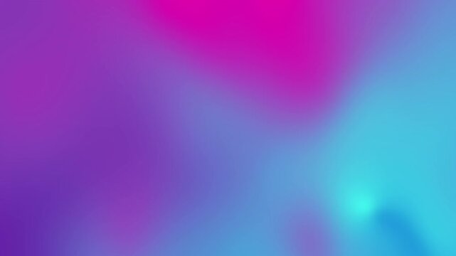 A modern and visually captivating abstract gradient background featuring a smooth blend of vibrant pink, deep purple, and bright cyan tones. Ideal for digital design, presentations, web templates, soc
