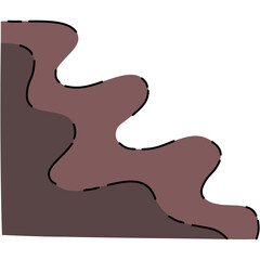 corner decoration graphic shape