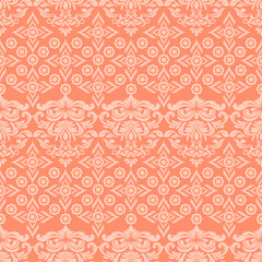 seamless damask pattern