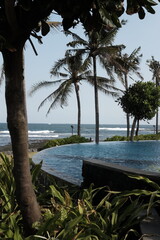 The calm and peaceful atmosphere of the villa at Anapuri Villa in the Gianyar area, Bali, Indonesia
