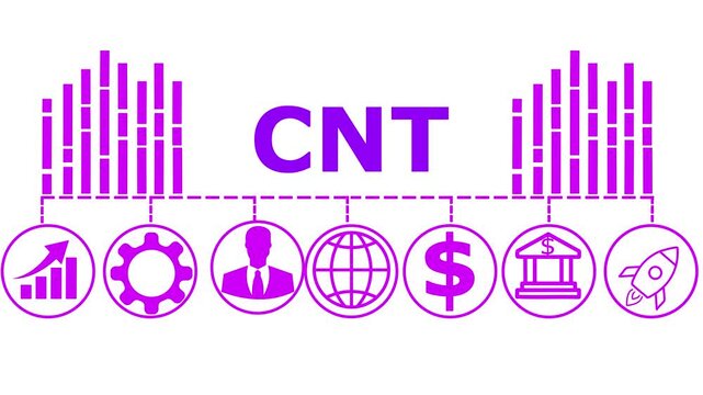 CNT (Carbon Nanotubes) concept design representing advanced nanomaterials with exceptional strength, conductivity, and versatility.Symbol of innovation, nanotechnology, and futuristic 
