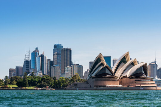 The City Skyline Of Sydney Australia