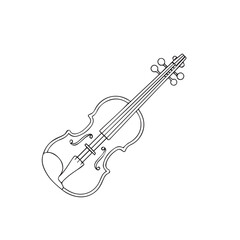 Obraz premium violin isolated on white