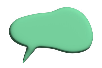 3d speech bubble Blank empty message box Textbox frame for banners, price tags, stickers, design