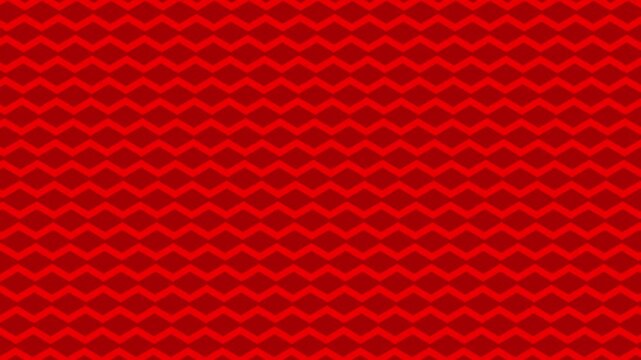Vibrant red seamless zigzag pattern modern abstract background
