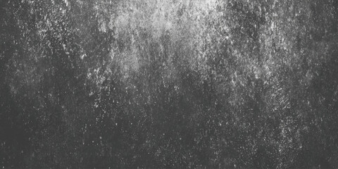 Dark grunge metal texture with scratches and gradient light old distressed concrete wall background banner.