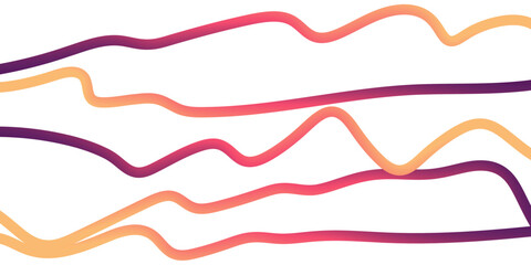 Abstract colorful wavy lines forming smooth curve gradient flow pattern background ideal for vibrant creative digital artwork and modern graphic projects