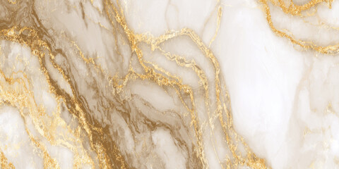 Luxurious abstract gold and brown marble texture with elegant golden veins, alcohol ink art, premium background modern and elegant look.