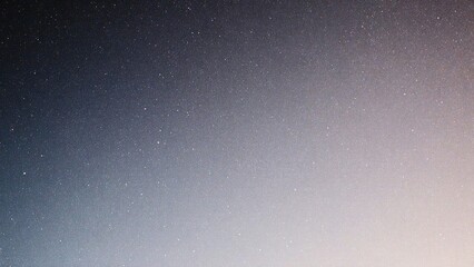 Starry night sky captures the beauty of a quiet evening in nature