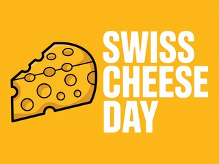 Celebrate swiss cheese day with a delicious slice of iconic swiss cheese