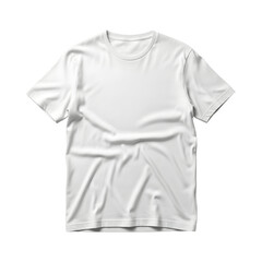 Wrinkled White T-Shirt A Classic Wardrobe Staple for Everyday Wear