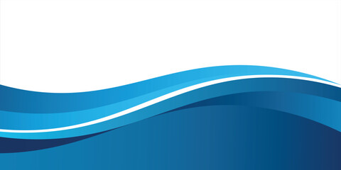  Abstract blue background. wave modern eps10