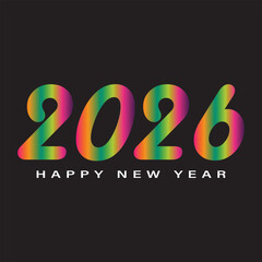 2026 Happy New Year  Happy New Style New Year 2026 T-Shirt Design