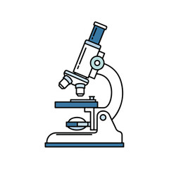 Medical Microscope Icon Science, Research, and Study