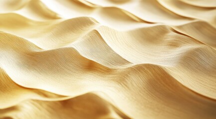 Light gold, wavy, textured surface