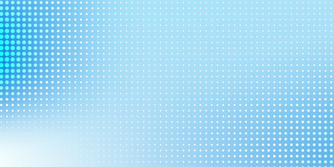 Abstract blue gradient background with sparkling dots and waves. Minimalist background for banners, posters, covers, brochures, flyers, and websites.