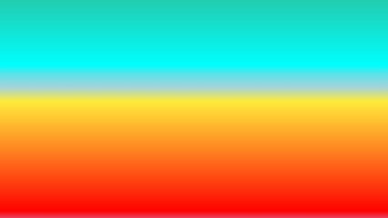 A vibrant rainbow gradient background blending turquoise, yellow, orange, and red tones. This colorful backdrop delivers an energetic, modern, and eye-catching look ideal for digital products