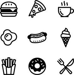 Black and white hexagonal emblem featuring a castle tower with a flag on the left and a modern cityscape on the right, symbolizing historical and urban development.