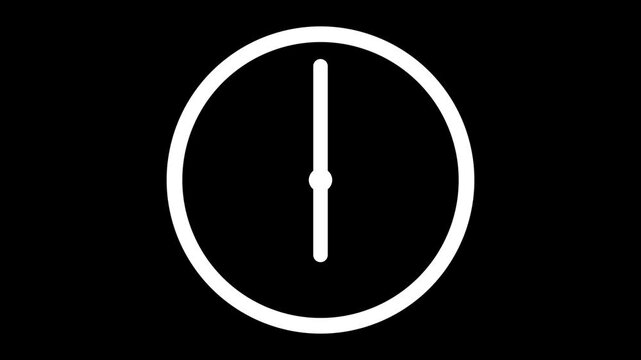 clock animation background 