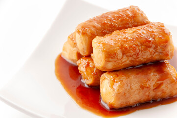 豆腐の肉巻き