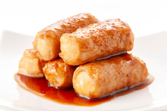 豆腐の肉巻き