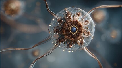 Detailed view of a technological cell