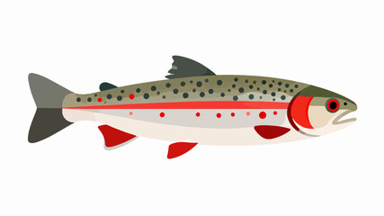 Fish illustration vector diagram