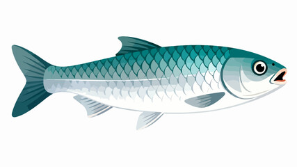 Fish illustration vector diagram